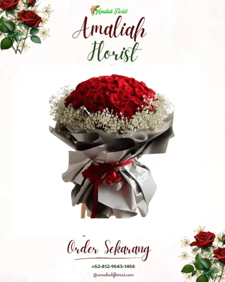 Buket Bunga Batu Layan